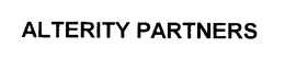 ALTERITY PARTNERS trademark