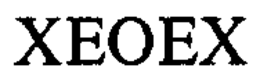 XEOEX trademark