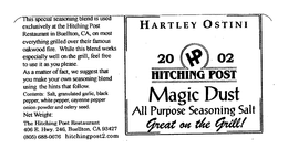 HP HITCHING POST MAGIC DUST trademark