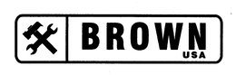 BROWN USA trademark