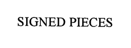 SIGNED PIECES trademark