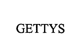 GETTYS trademark
