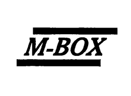 M-BOX trademark