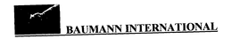 BAUMANN INTERNATIONAL trademark