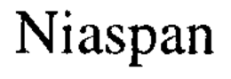 NIASPAN trademark