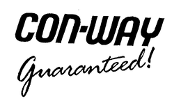 CON-WAY GUARANTEED! trademark
