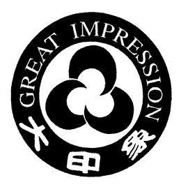 GREAT IMPRESSION trademark