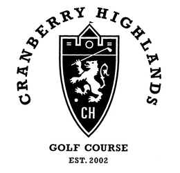 CH CRANBERRY HIGHLANDS GOLF COURSE EST. 2002 trademark