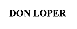 DON LOPER trademark