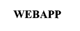 WEBAPP trademark
