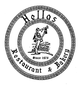 HELLAS RESTAURANT & BAKERY trademark