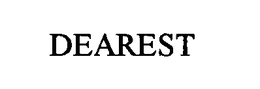 DEAREST trademark