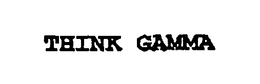 THINK GAMMA trademark