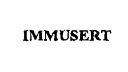 IMMUSERT trademark