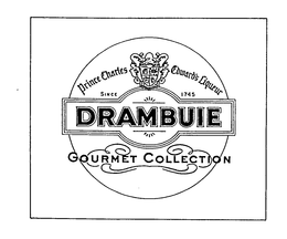 DRAMBUIE GOURMET COLLECTION PRINCE CHARLES EDWARD'S LIQUEUR SINCE 1745 trademark