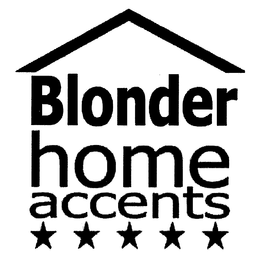 BLONDER HOME ACCENTS trademark