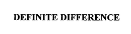 DEFINITE DIFFERENCE trademark