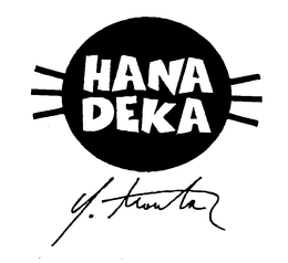HANA DEKA Y. MORITA trademark