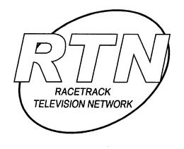 RTN RACETRACK TELEVISION NETWORK trademark