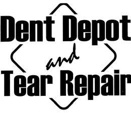DENT DEPOT AND TEAR REPAIR trademark