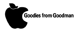 GOODIES FROM GOODMAN trademark