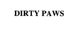 DIRTY PAWS trademark