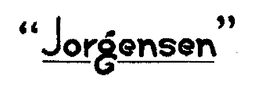JORGENSEN trademark