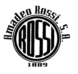 AMADEO ROSSI. S.A. ROSSI 1889 trademark