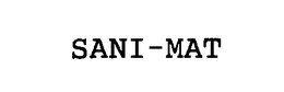 SANI-MAT trademark