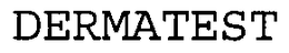 DERMATEST trademark
