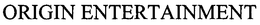 ORIGIN ENTERTAINMENT trademark