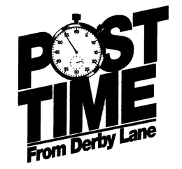 POST TIME FROM DERBY LANE trademark