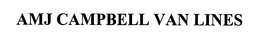 AMJ CAMPBELL VAN LINES trademark