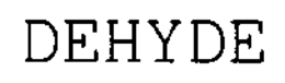 DEHYDE trademark