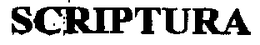SCRIPTURA trademark