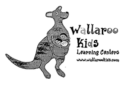 WALLAROO KIDS LEARNING CENTER WWW.WALLAROOKIDS.COM trademark