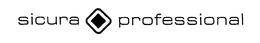 SICURA PROFESSIONAL trademark