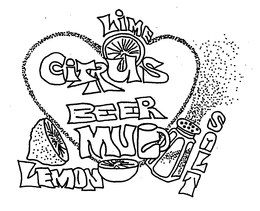 LIME CITRUS BEER MUG LEMON SALT trademark