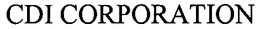 CDI CORPORATION trademark