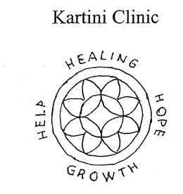 KARTINI CLINIC HELP HEALING HOPE GROWTH trademark
