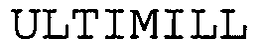 ULTIMILL trademark