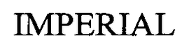 IMPERIAL trademark