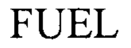 FUEL trademark