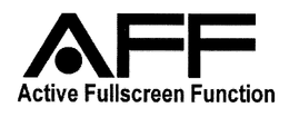 AFF ACTIVE FULLSCREEN FUNCTION trademark