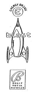ENERGY DRINK E BLAST B BALLY TOTAL FITNESS trademark