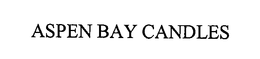 ASPEN BAY CANDLES trademark