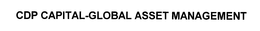 CDP CAPITAL-GLOBAL ASSET MANAGEMENT trademark