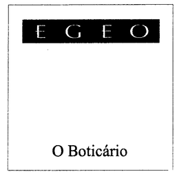 EGEO O BOTICARIO trademark