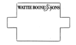 WATTIE BOONE & SONS trademark