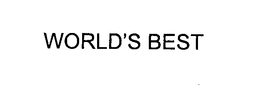 WORLD'S BEST trademark